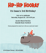 Hip Hip Hooray Invite